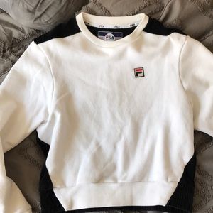 Vintage FILA cropped sweater